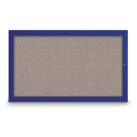 United Visual Products Hinge-less Radius Corkboard, 18"x24", Black Alum Frame/Burgundy UVEB1824R-BLACK-DBURGU